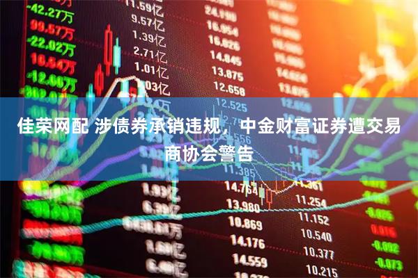 佳荣网配 涉债券承销违规，中金财富证券遭交易商协会警告